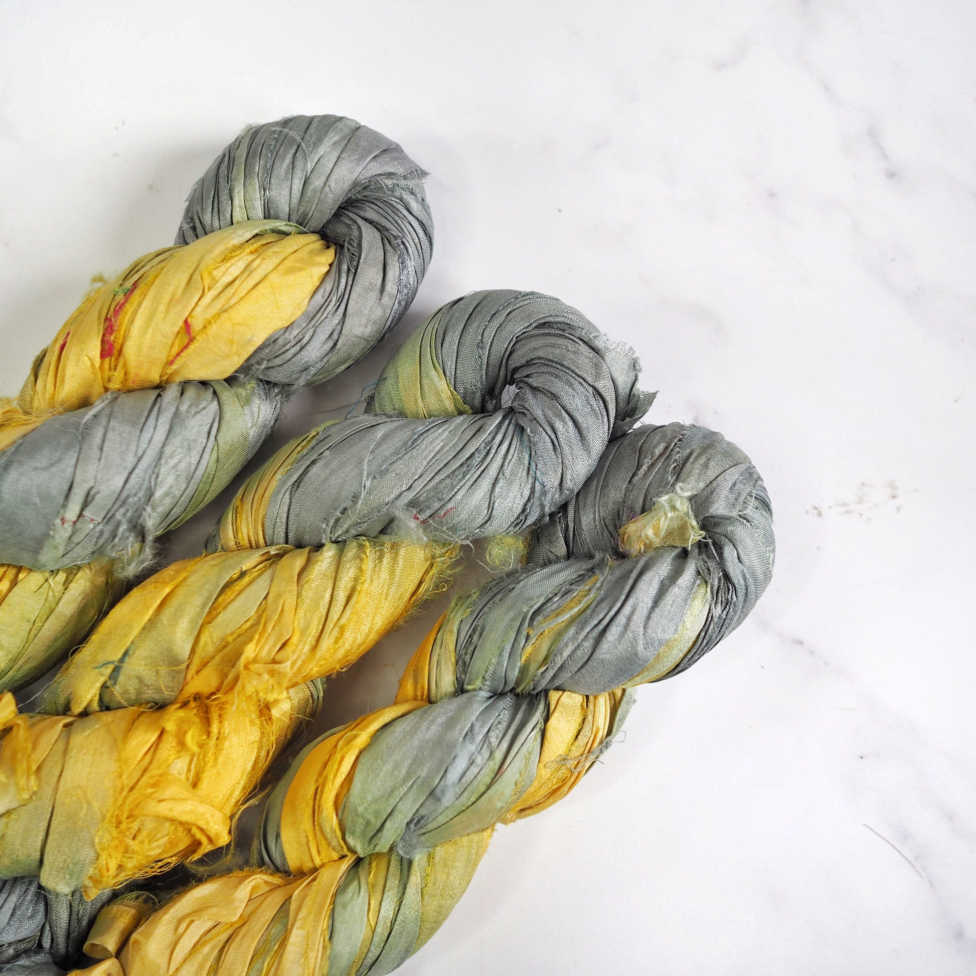 Recycled Sari Silk Ribbon The Joyful Studio