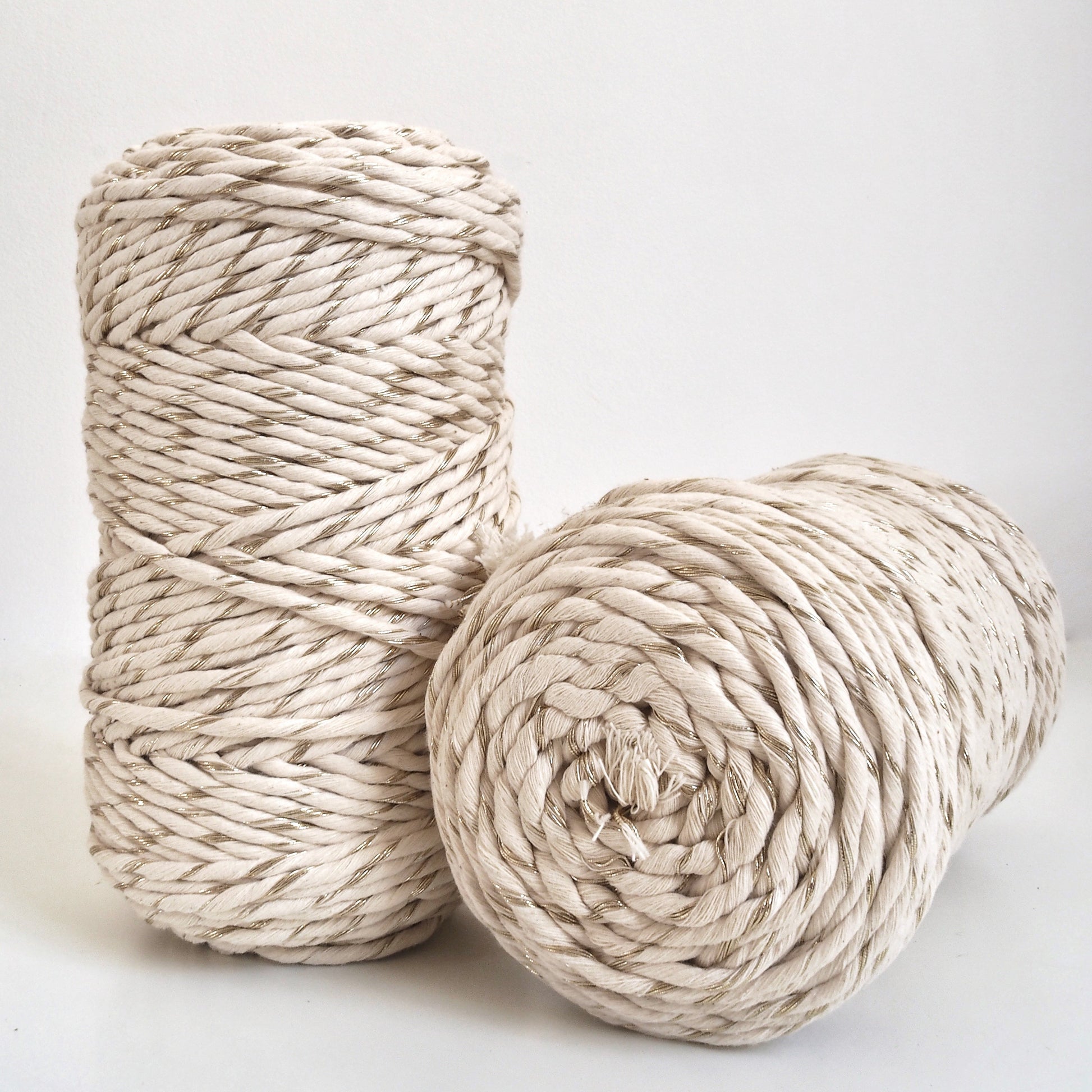 5mm Metallic Cotton Mix String The Joyful Studio
