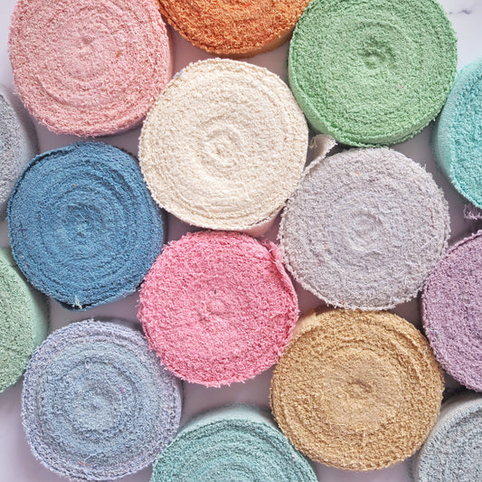 Recycled Cotton Ribbon Rolls The Joyful Studio