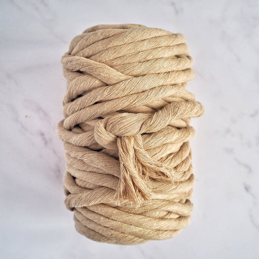 Recycled 12mm 1-ply Pure Cotton String | 18 colours The Joyful Studio