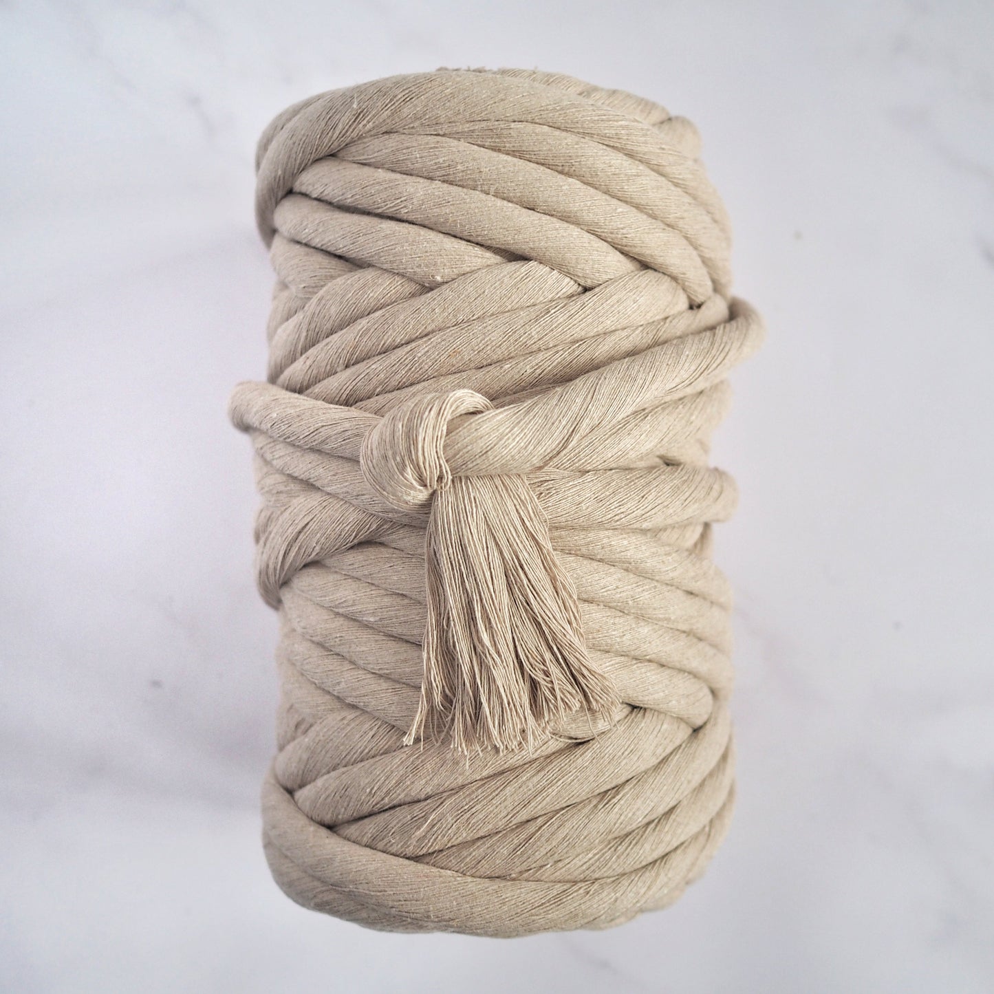 Recycled 12mm 1-ply Pure Cotton String | 18 colours The Joyful Studio