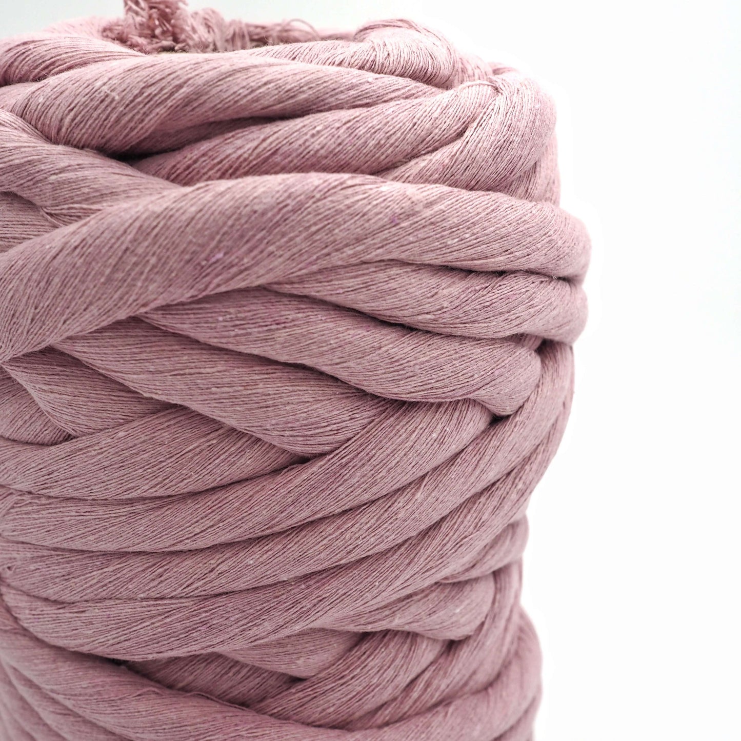 Dusty Rose | 12mm Recycled Cotton String The Joyful Studio