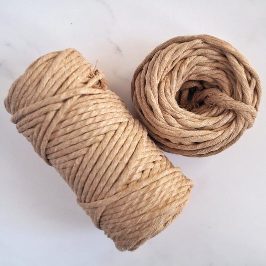 Antique Peach | 5mm Recycled Cotton String The Joyful Studio