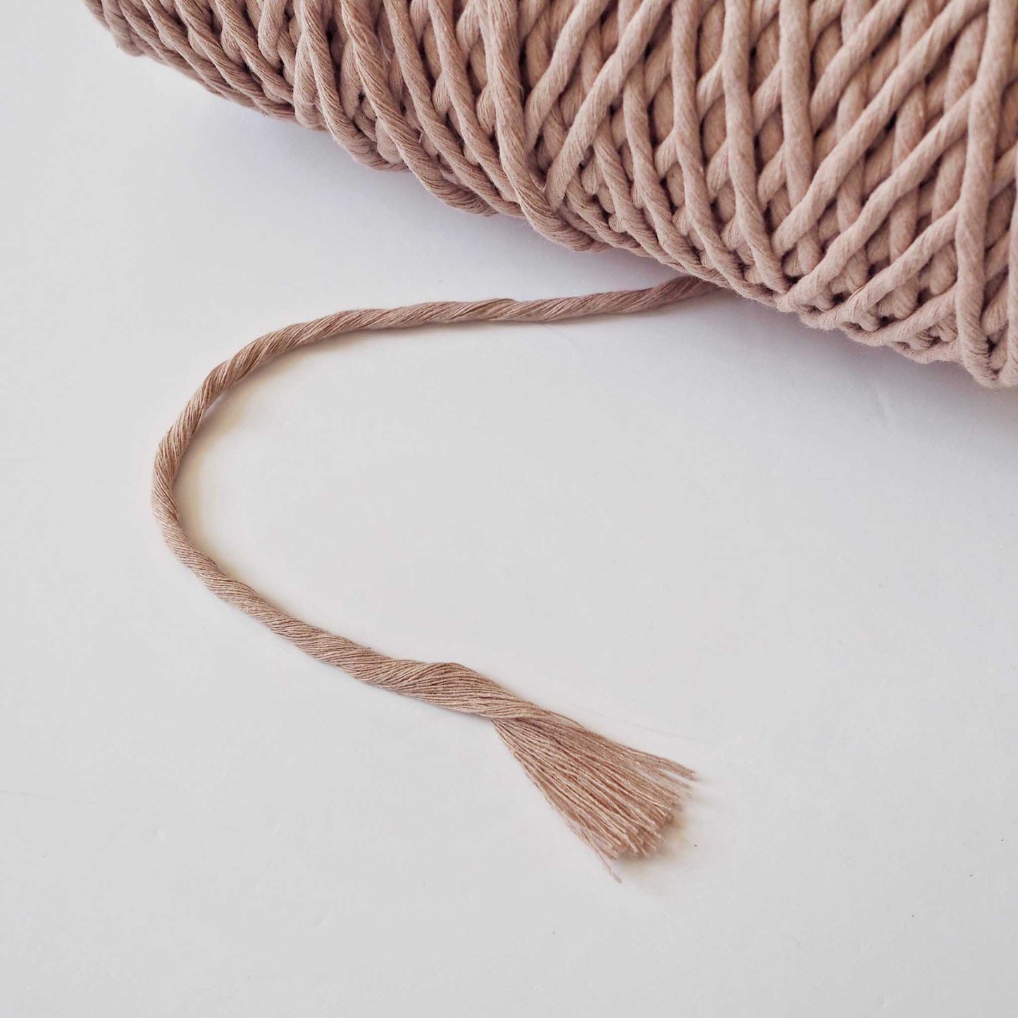 Antique Peach | 5mm Recycled Cotton String The Joyful Studio