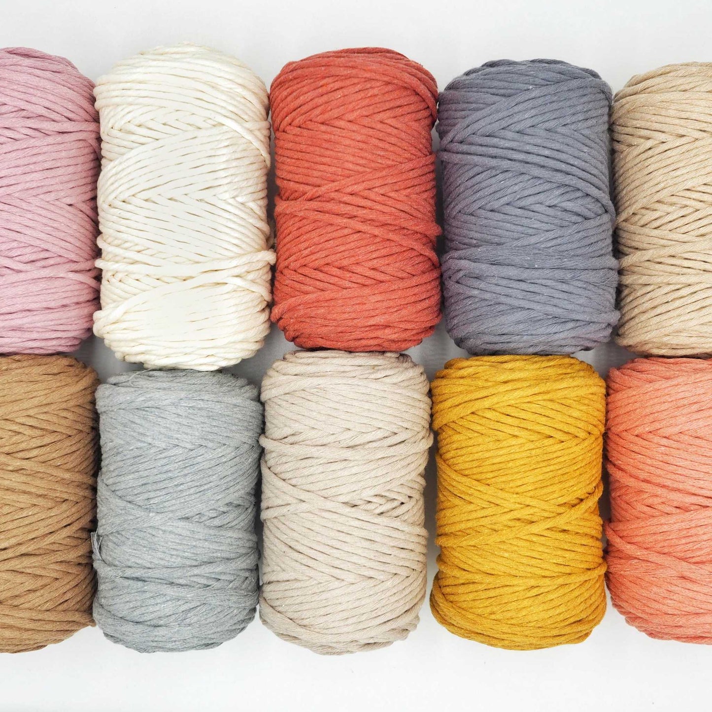 Antique Peach | 5mm Recycled Cotton String The Joyful Studio