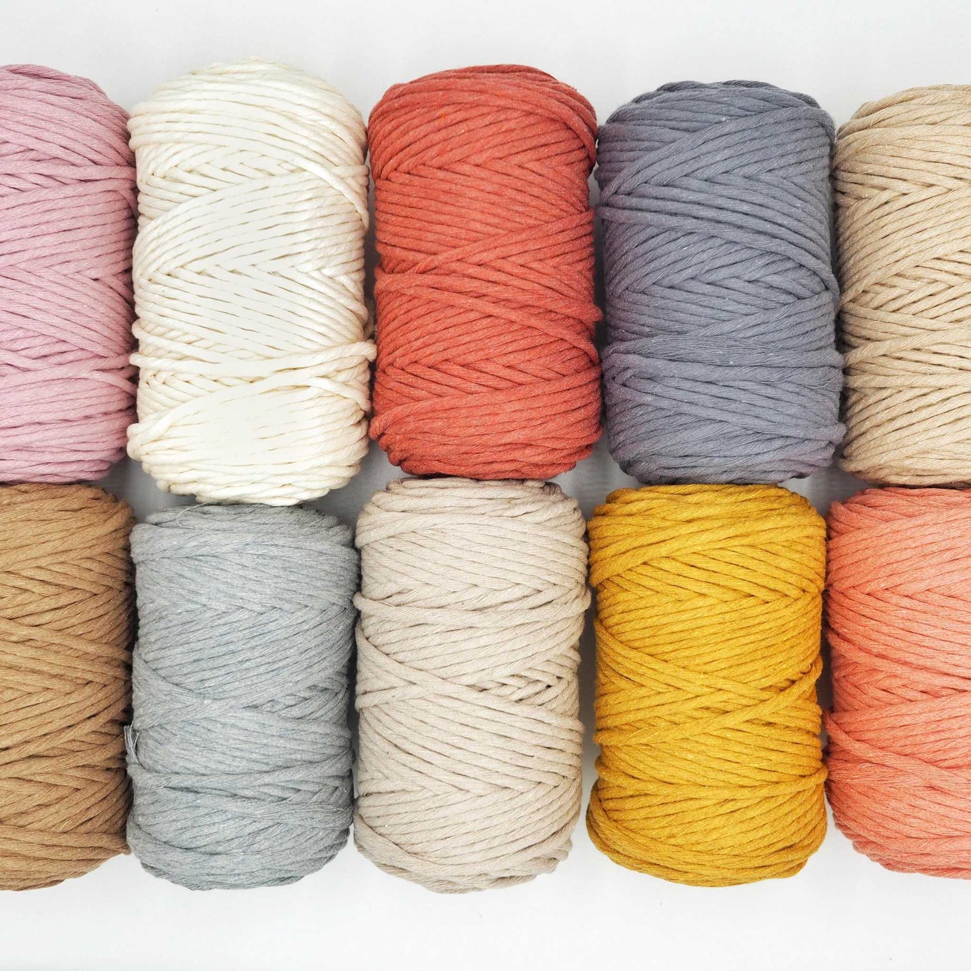Antique Peach | 5mm Recycled Cotton String The Joyful Studio
