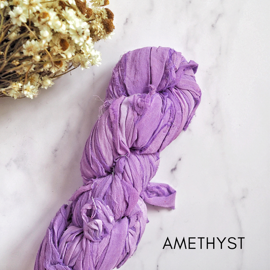 Recycled Silk Chiffon Ribbon The Joyful Studio