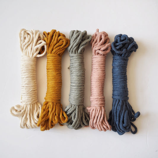 Fibre Pack | 5mm Supersoft Cotton String The Joyful Studio