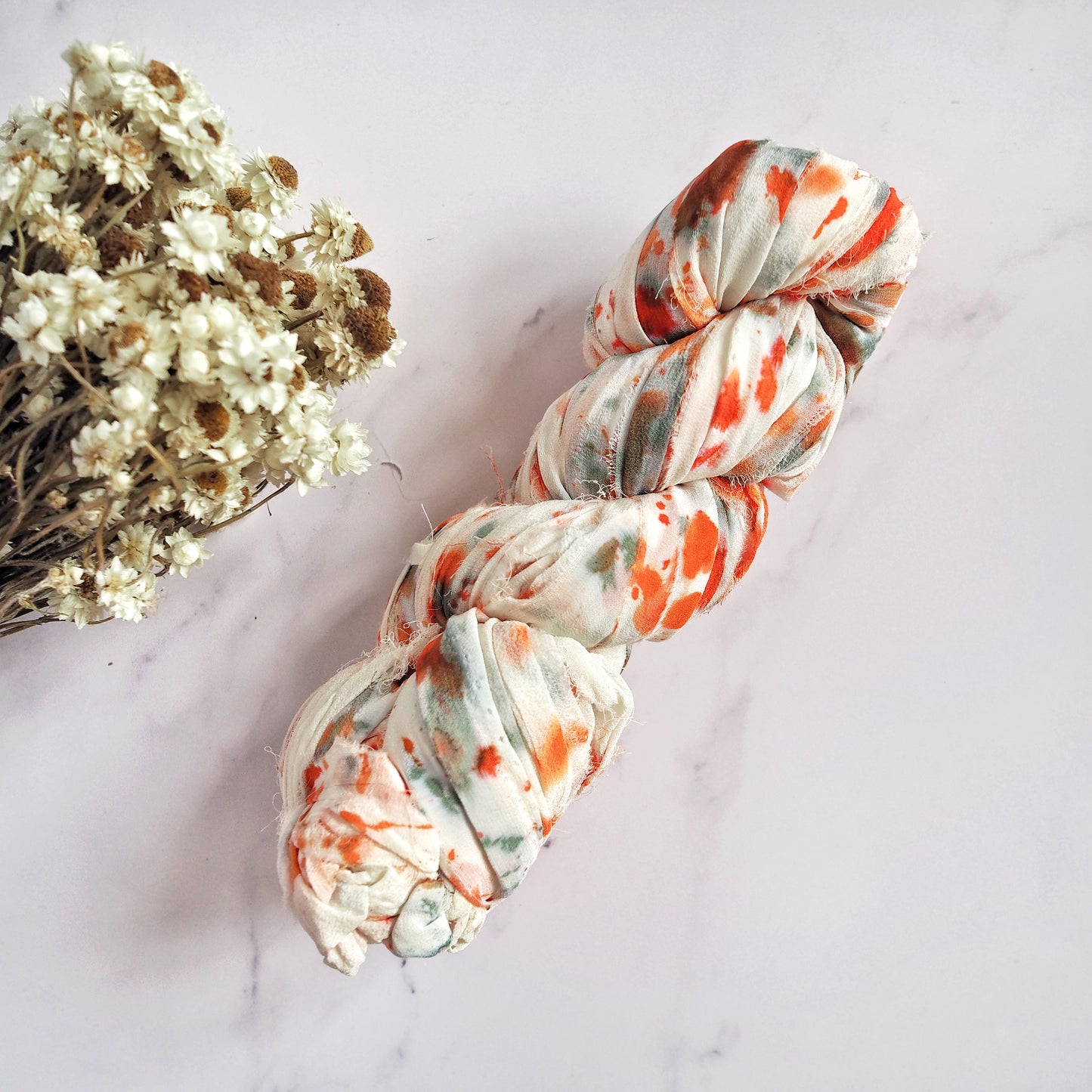 Recycled Chiffon Ribbon - Watercolours The Joyful Studio