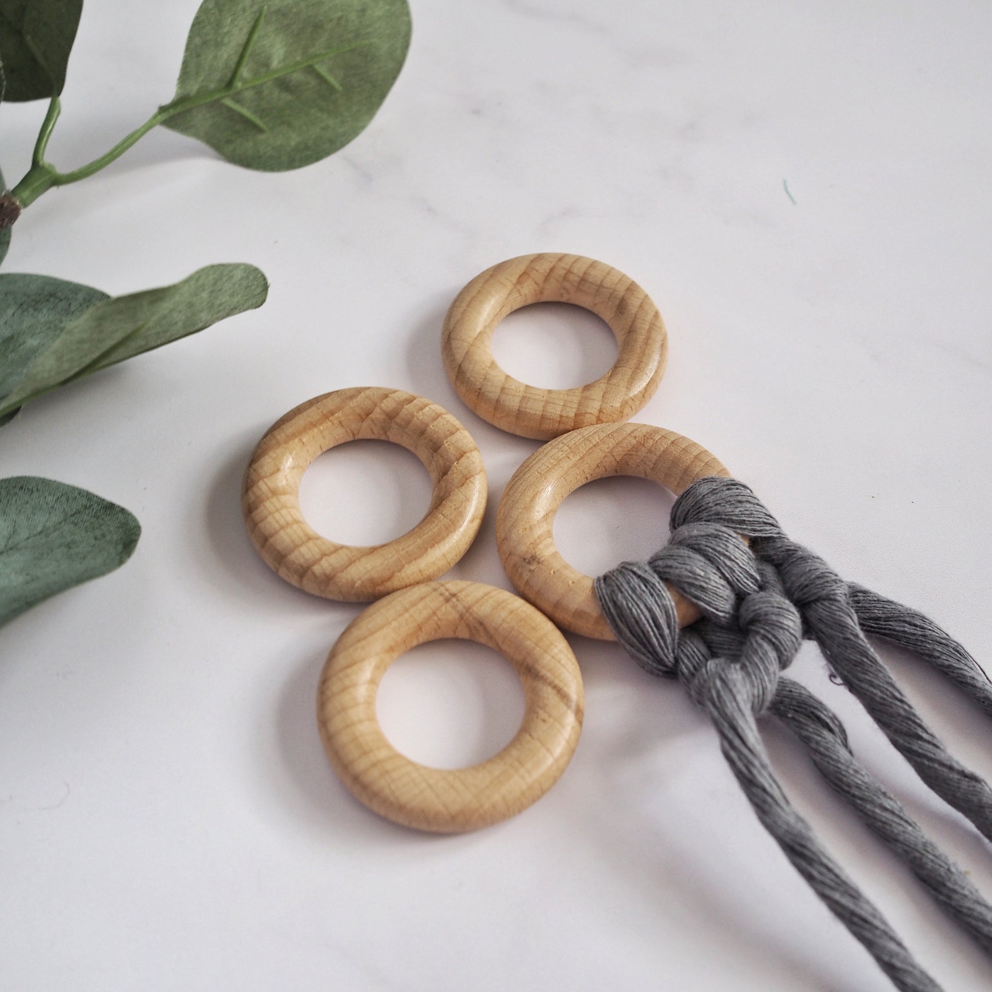 Wooden Rings - 4cm The Joyful Studio