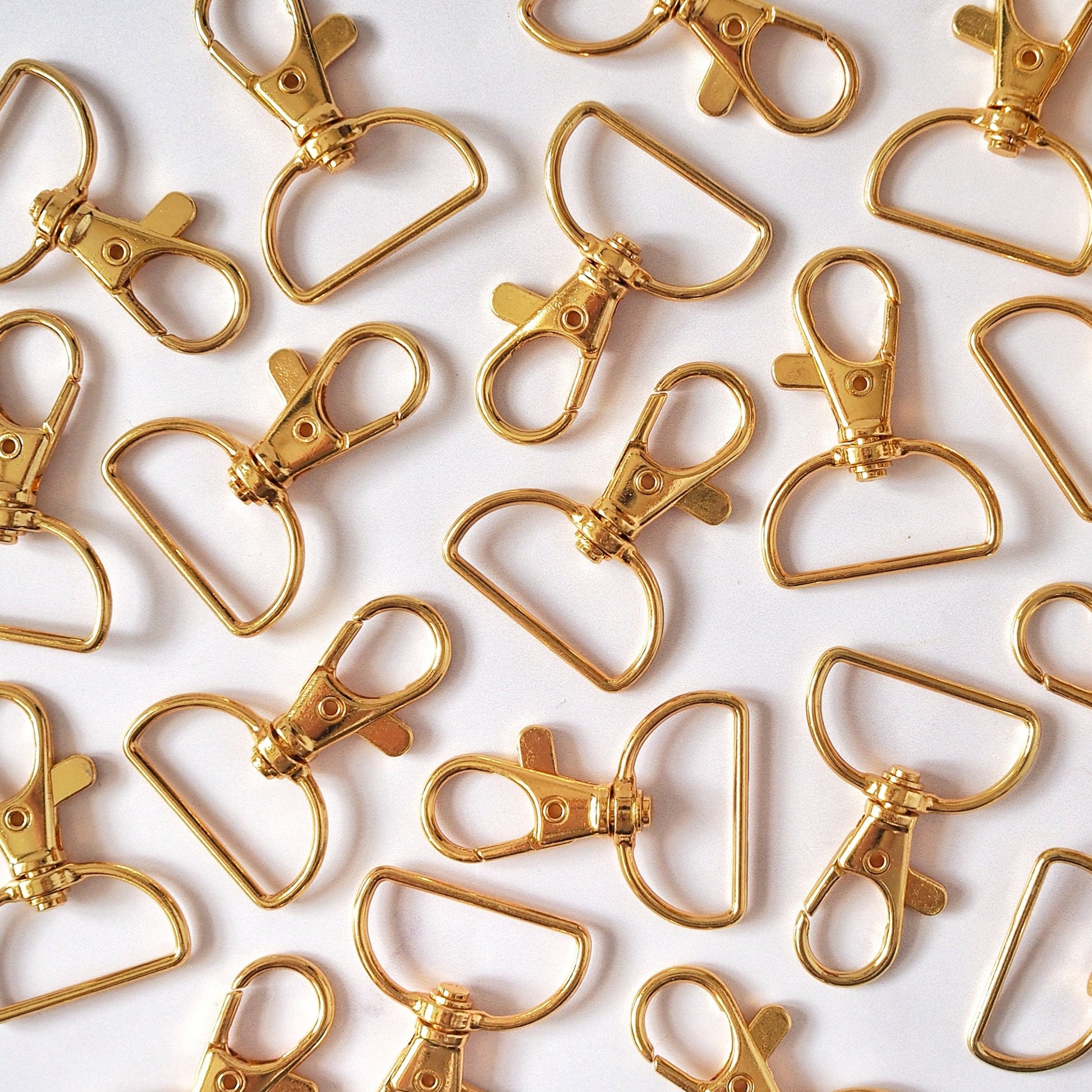D Ring Swivel Lobster Clasp The Joyful Studio