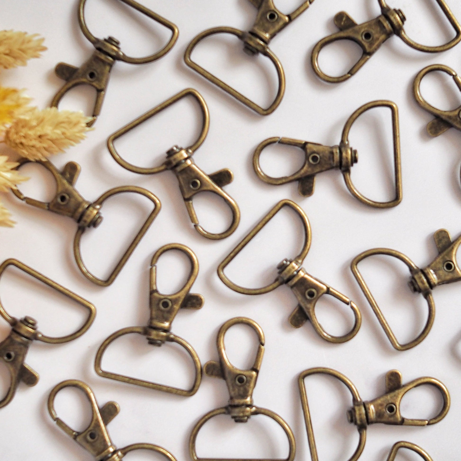 D Ring Swivel Lobster Clasp The Joyful Studio