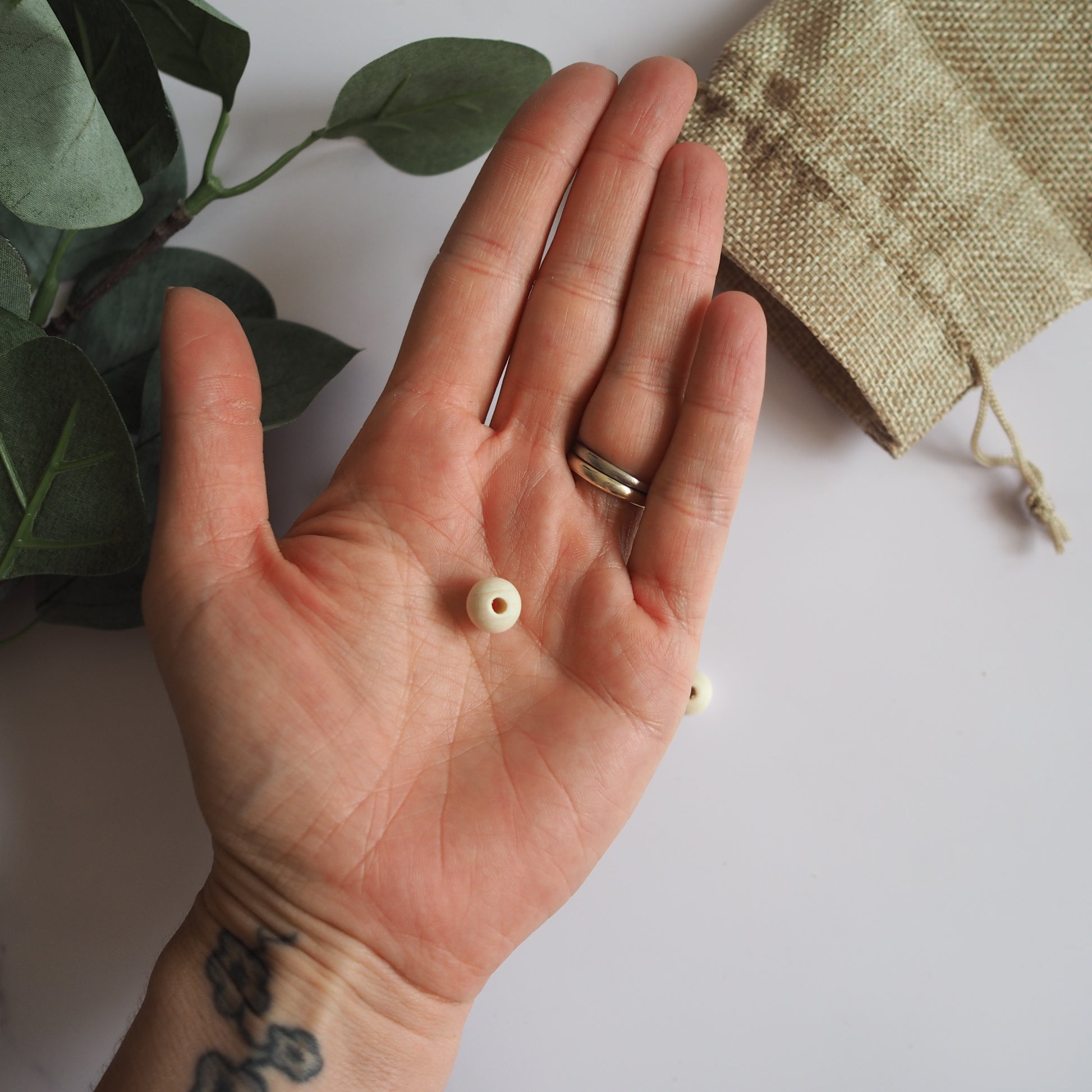 Natural Wooden Beads - 3 sizes The Joyful Studio