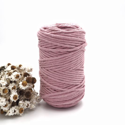 Dusty Rose | 5mm Recycled Cotton String The Joyful Studio