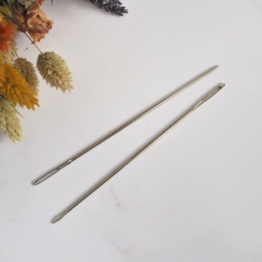 Set of 2 Tapestry Weaving Needles The Joyful Studio