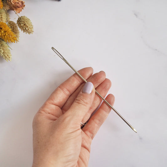 Set of 2 Tapestry Weaving Needles The Joyful Studio