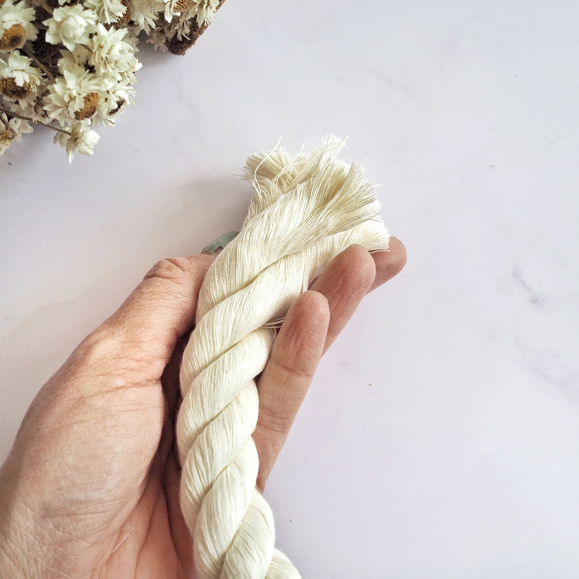 20mm Twisted Jumbo Cotton Rope The Joyful Studio