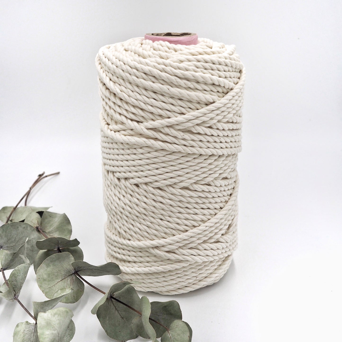 Natural | 5mm Twisted Cotton Rope The Joyful Studio