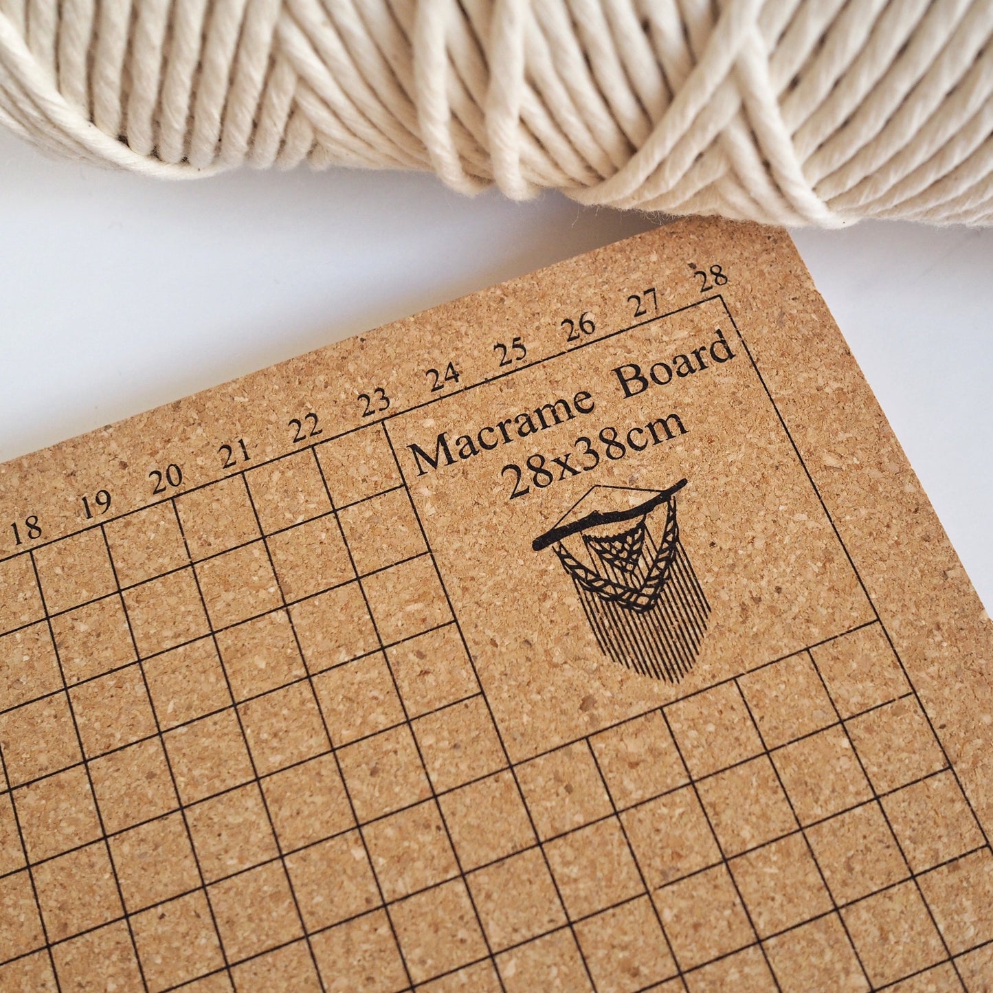 Macrame Cork Boards | 3 sizes The Joyful Studio