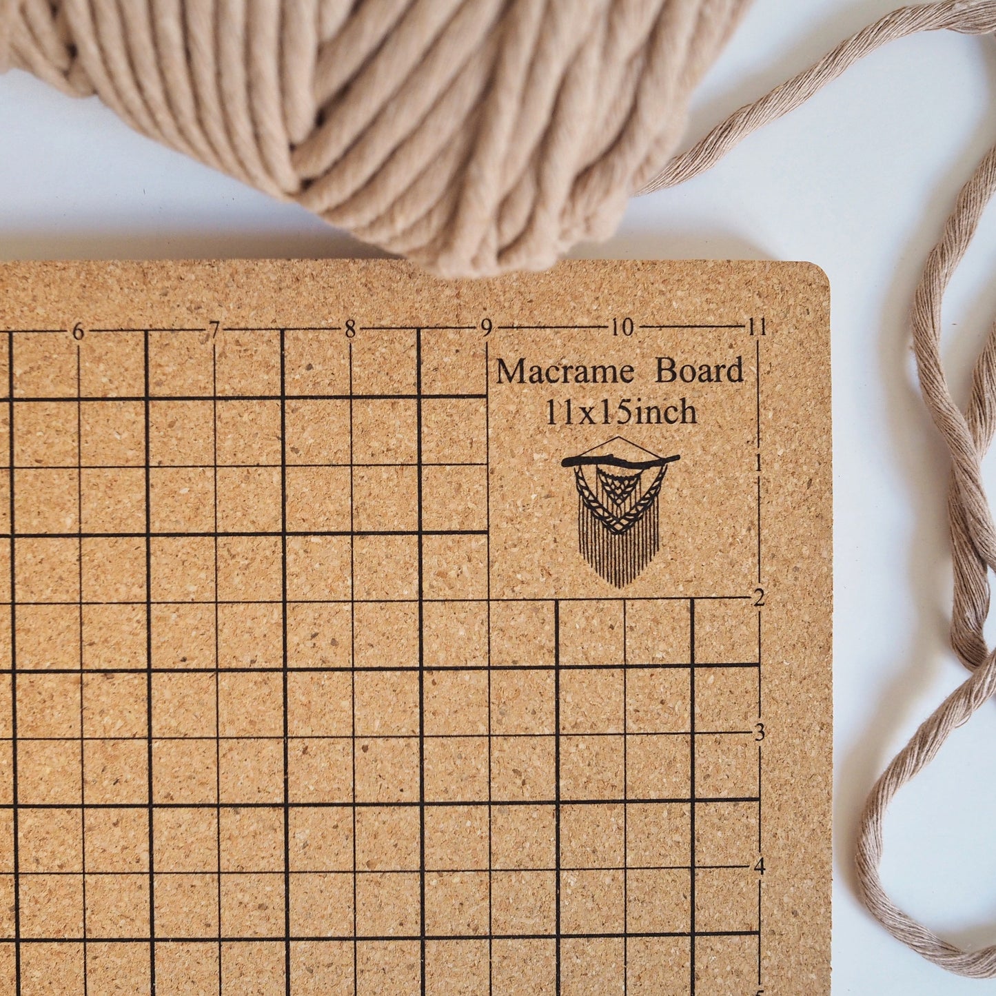 Macrame Cork Boards | 3 sizes The Joyful Studio
