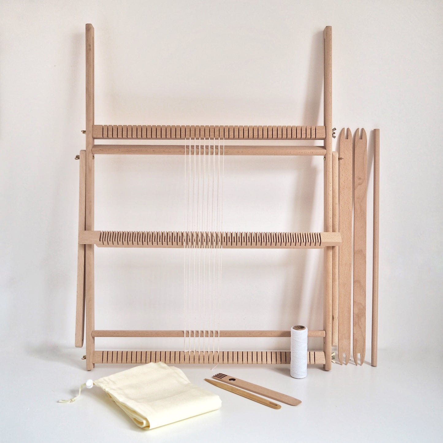 Large Adjustable Weaving Loom Kit The Joyful Studio