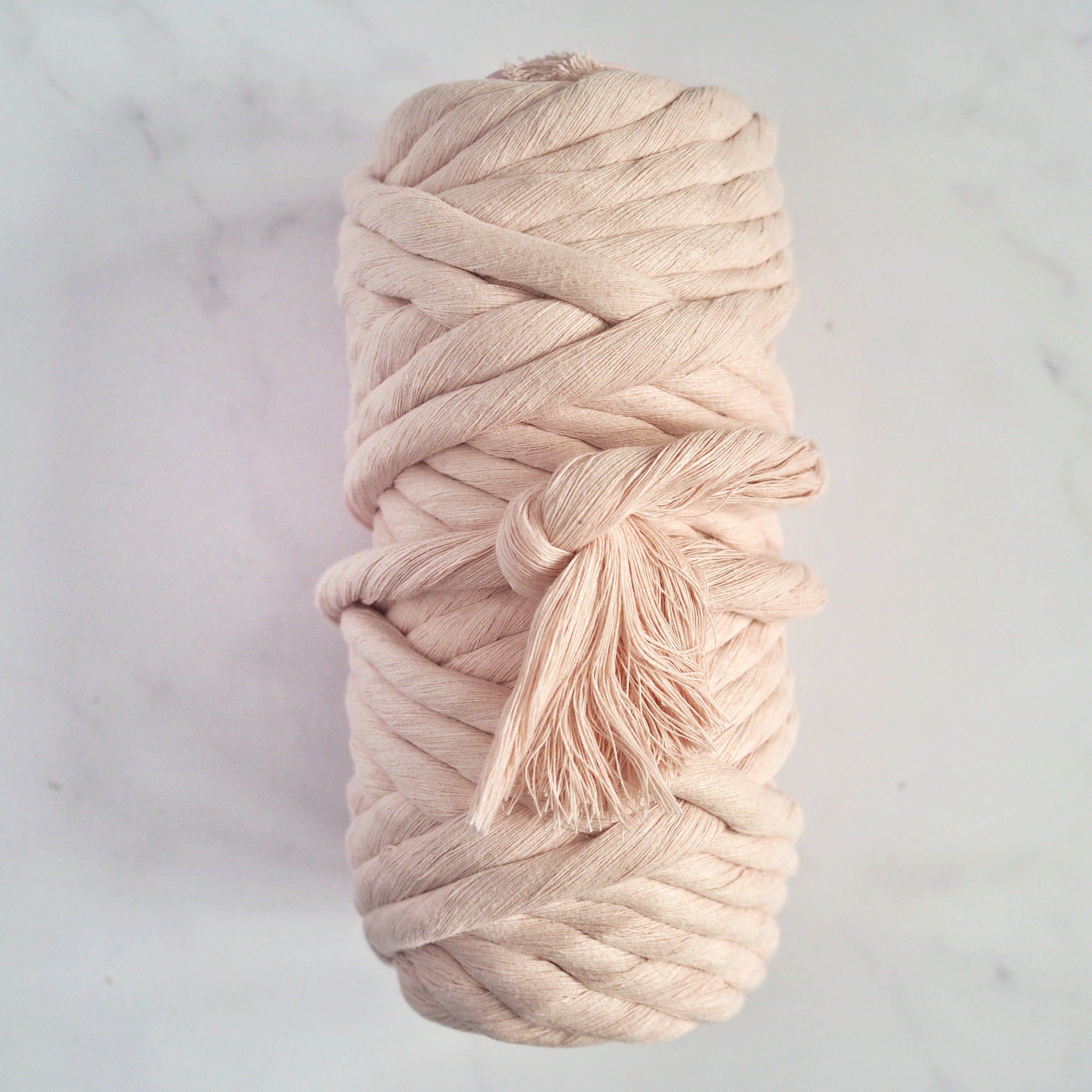 Ballet Pink  12mm Recycled Cotton String – The Joyful Studio