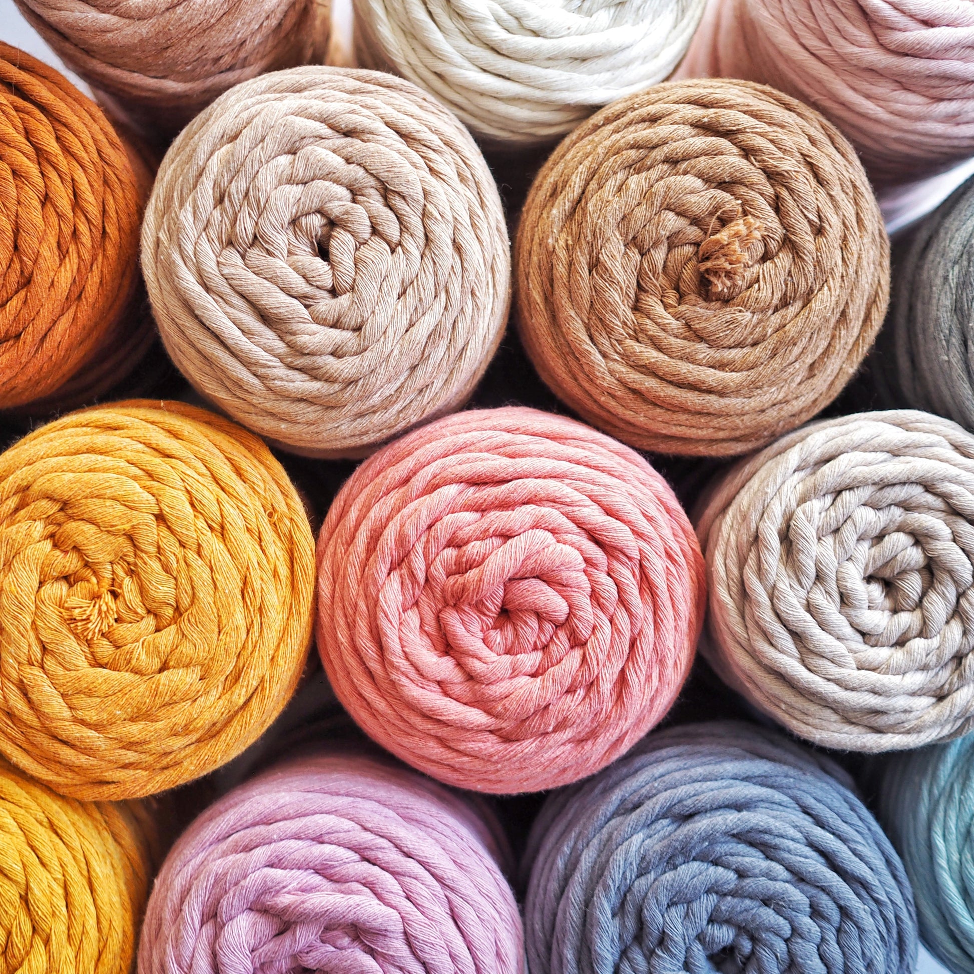 Pewter | 5mm Recycled Cotton String The Joyful Studio