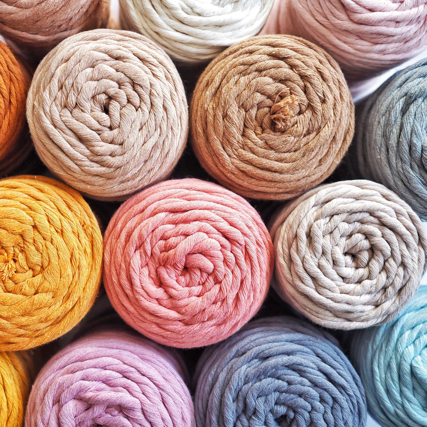Mustard | 5mm Recycled Cotton String The Joyful Studio