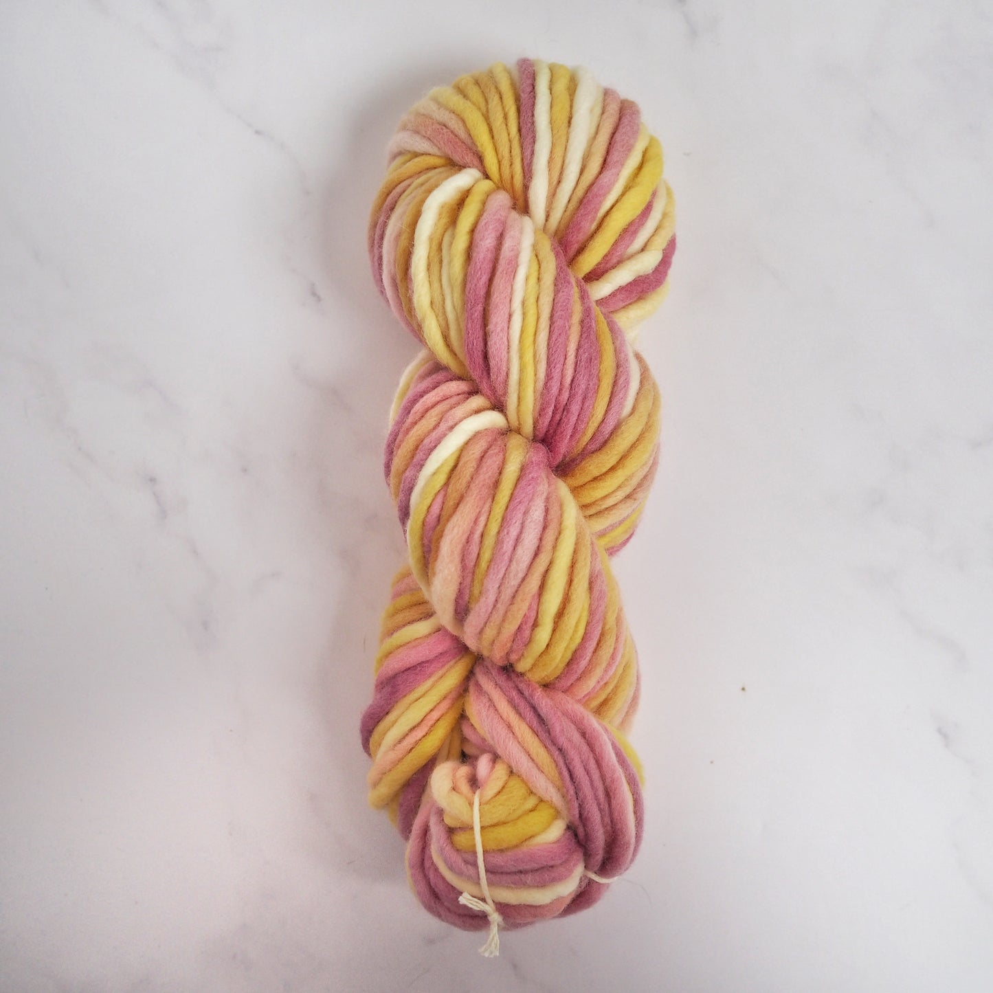 Marbled Art Yarn - Handspun Fine Peruvian Junin Wool The Joyful Studio