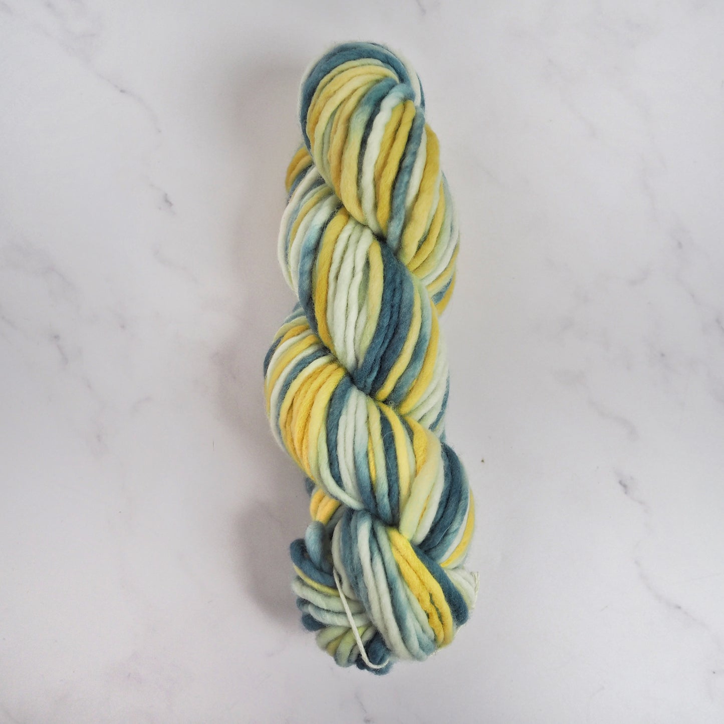 Marbled Art Yarn - Handspun Fine Peruvian Junin Wool The Joyful Studio