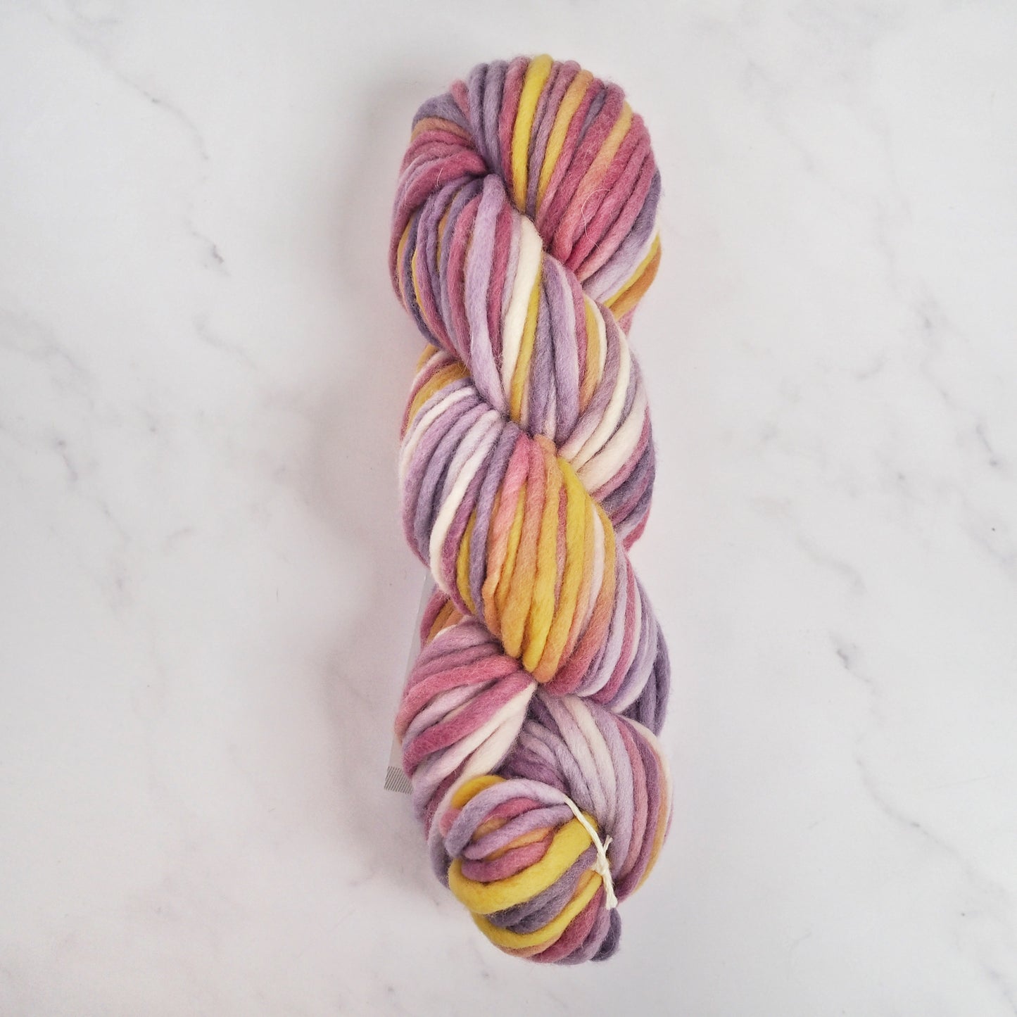 Marbled Art Yarn - Handspun Fine Peruvian Junin Wool The Joyful Studio