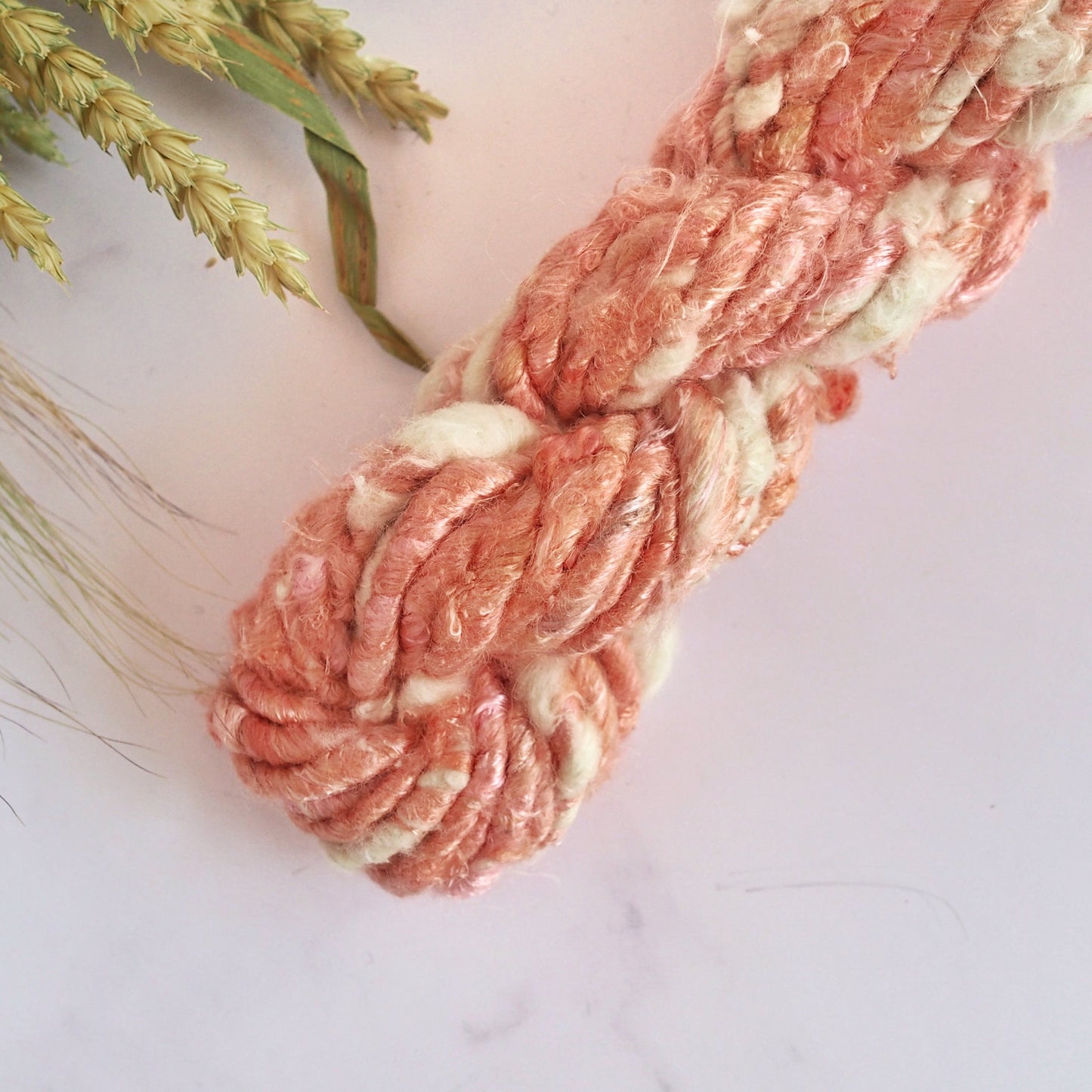 Recycled White Cotton Banana Mix Yarn The Joyful Studio