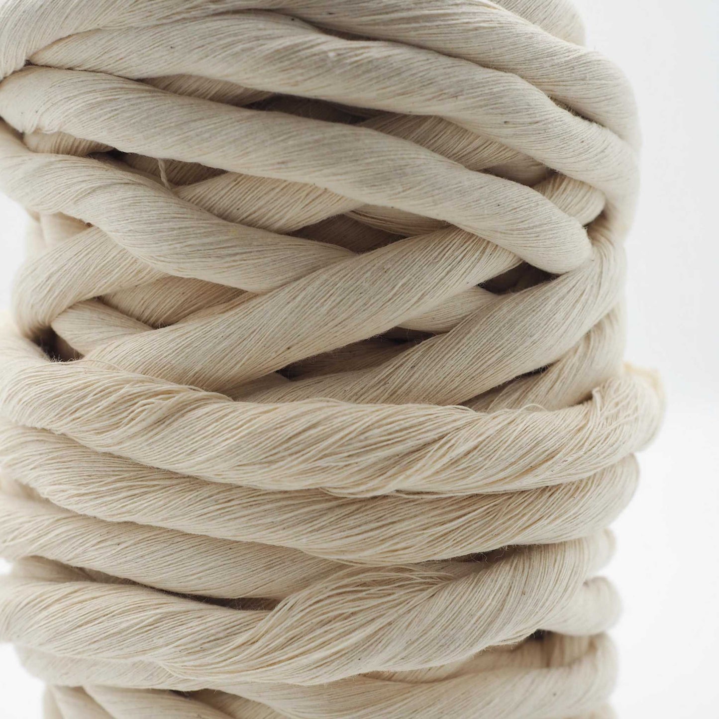 Natural | 12mm Recycled Cotton String The Joyful Studio