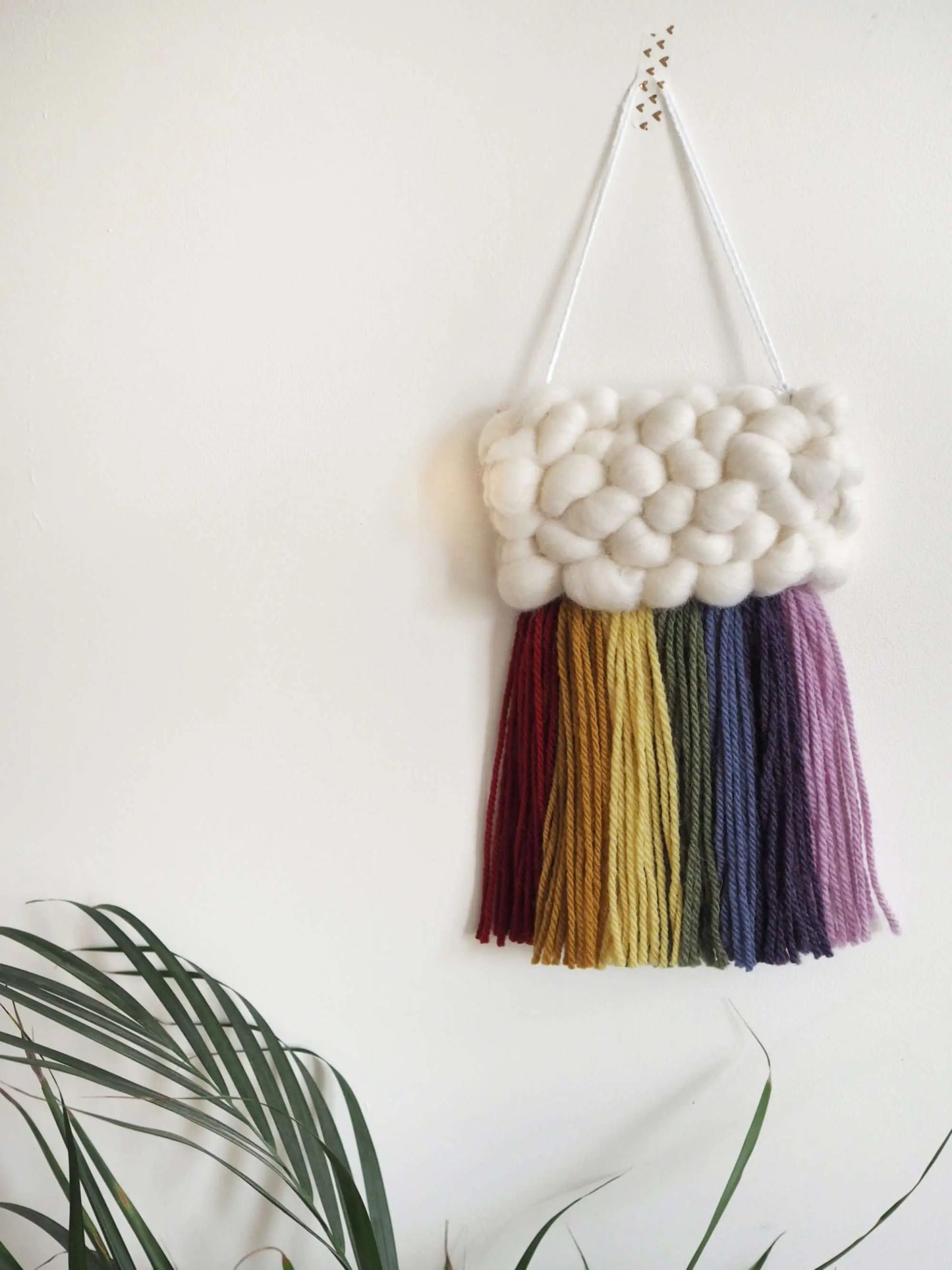 Rainbow Cloud Weave 7" x 12" The Joyful Studio
