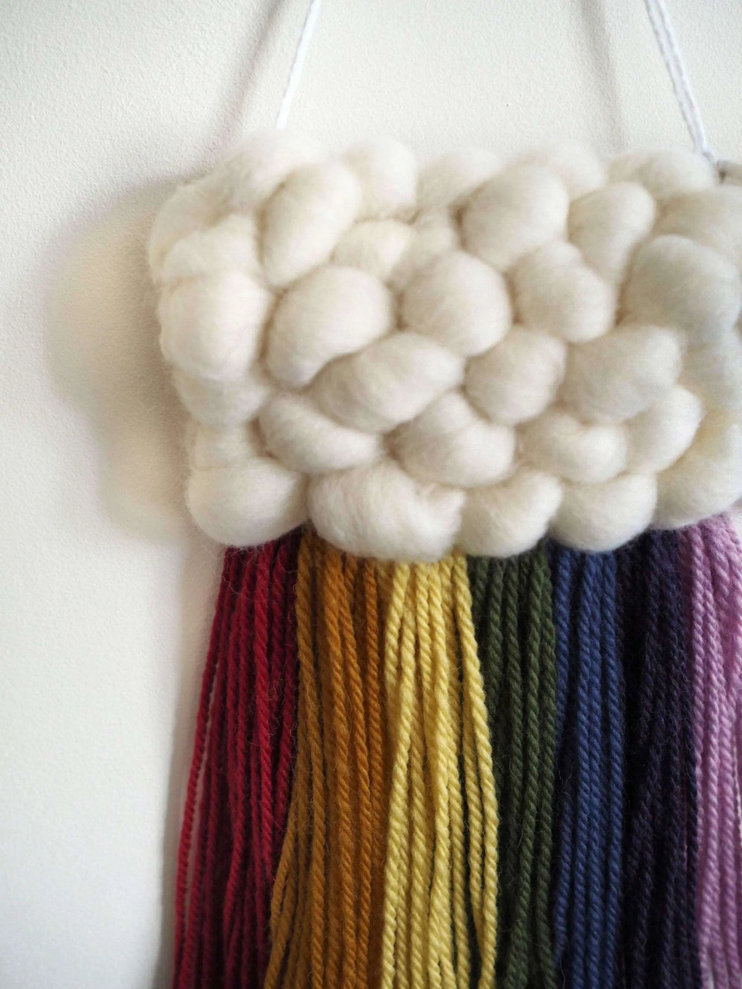 Rainbow Cloud Weave 7" x 12" The Joyful Studio