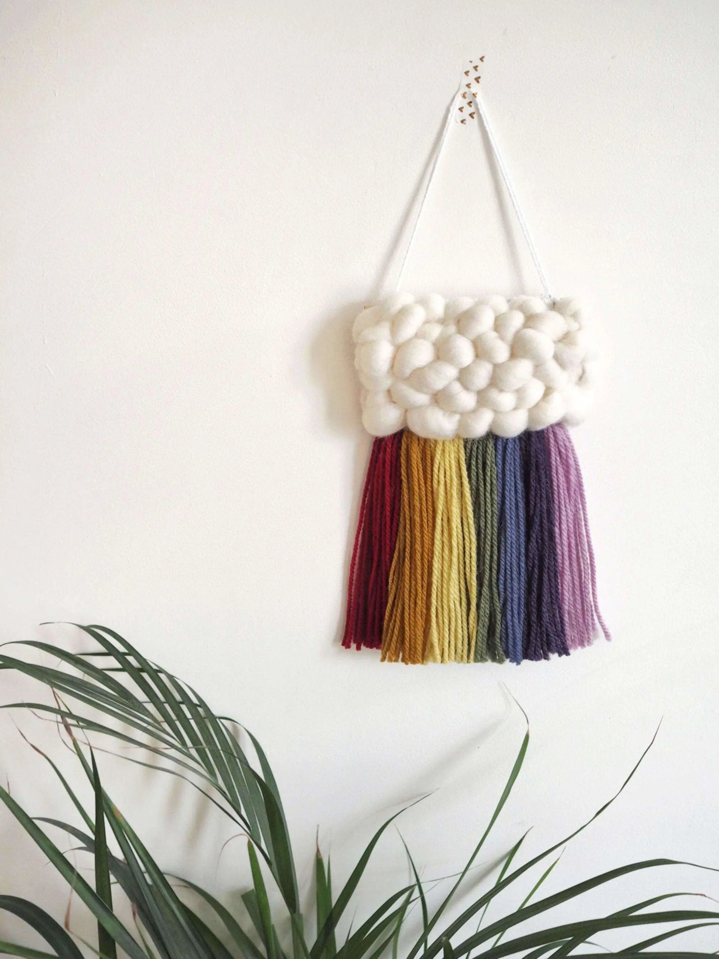 Rainbow Cloud Weave 7" x 12" The Joyful Studio
