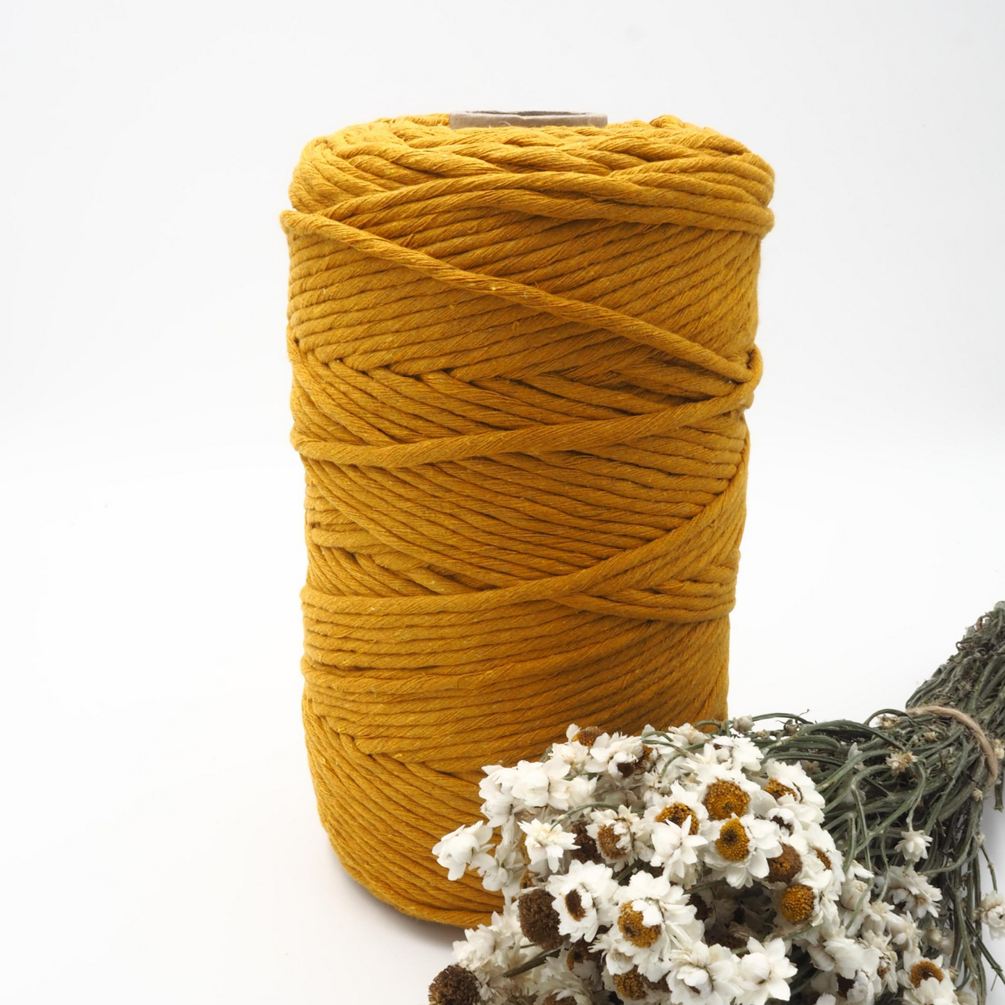 Mustard | 5mm Recycled Cotton String The Joyful Studio