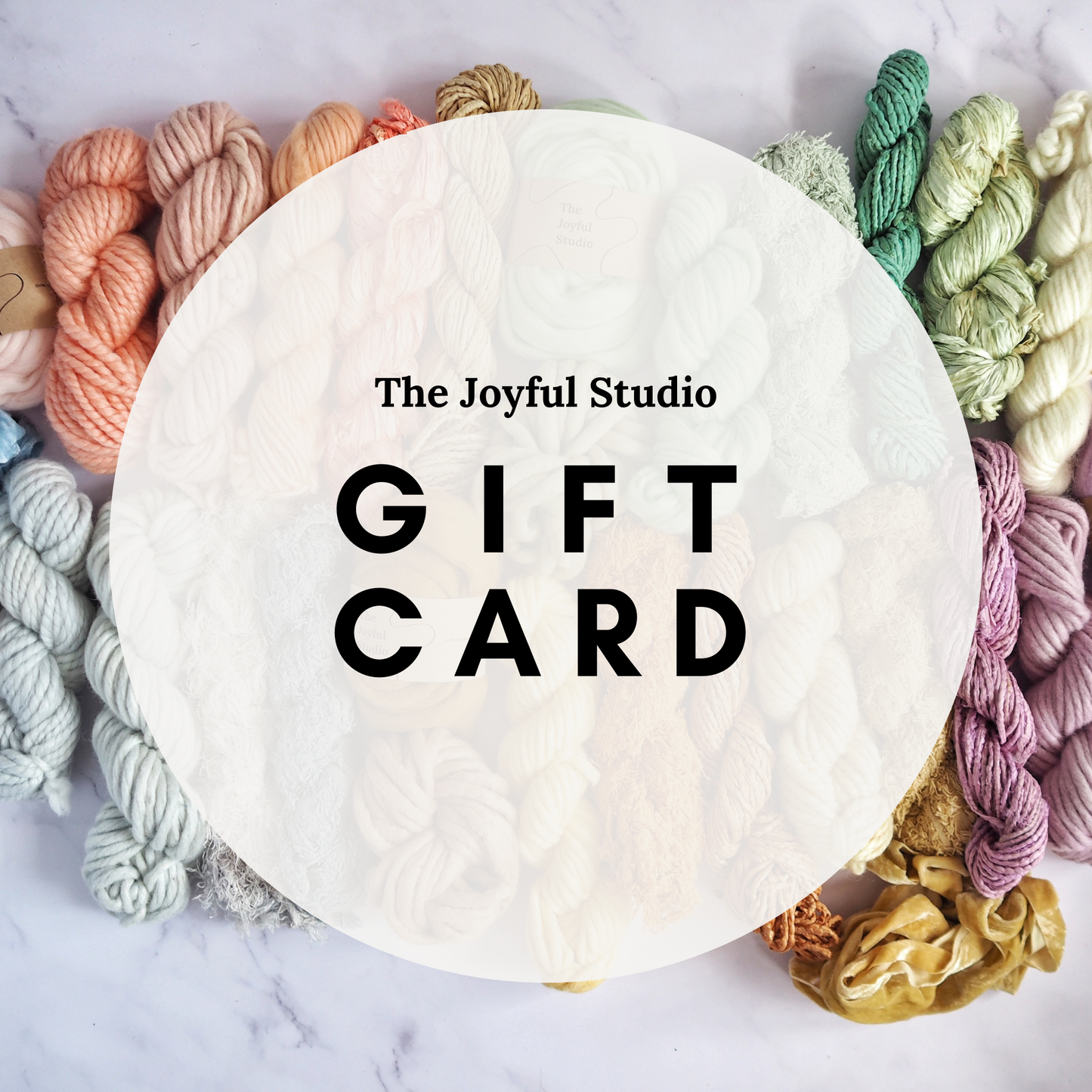 The Joyful Studio Gift Card The Joyful Studio