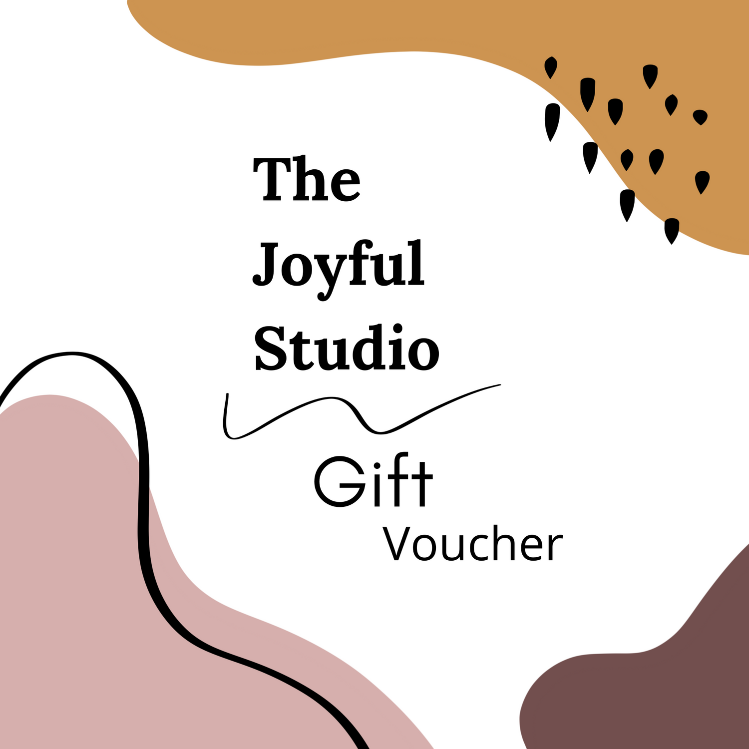 Gift Vouchers The Joyful Studio
