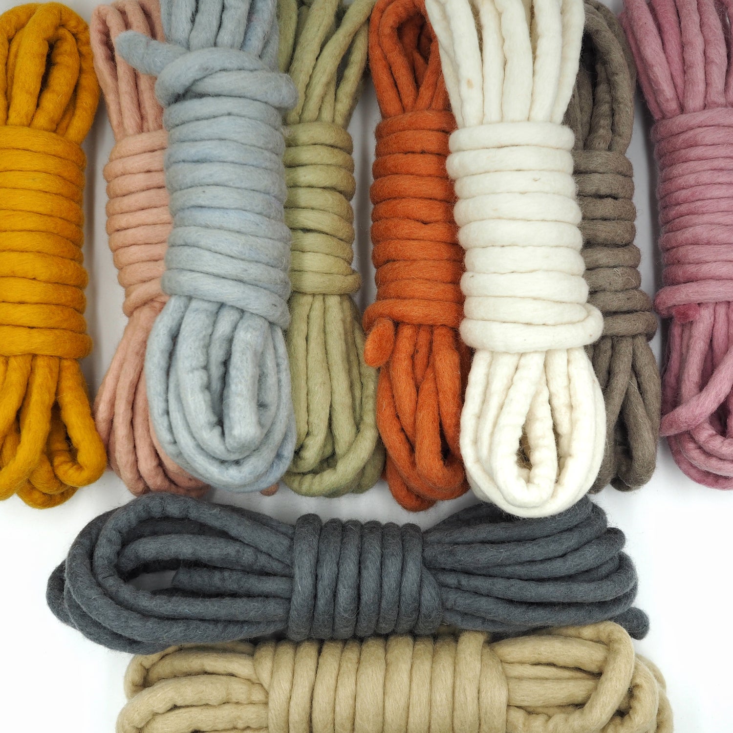 Mega Chunky Wool Felt Yarn by The Joyful Studio