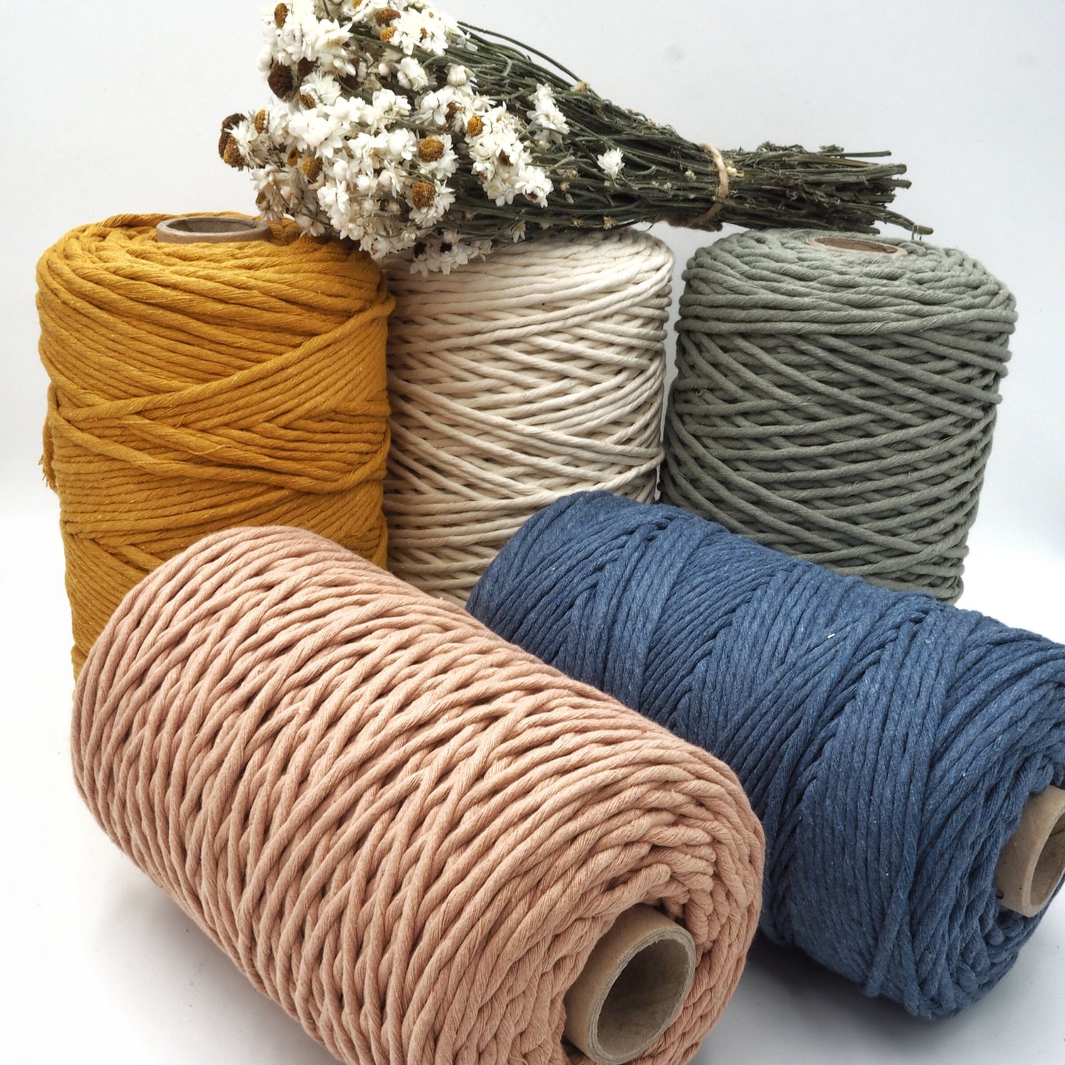 5mm Supersoft Single Twist Cotton String The Joyful Studio
