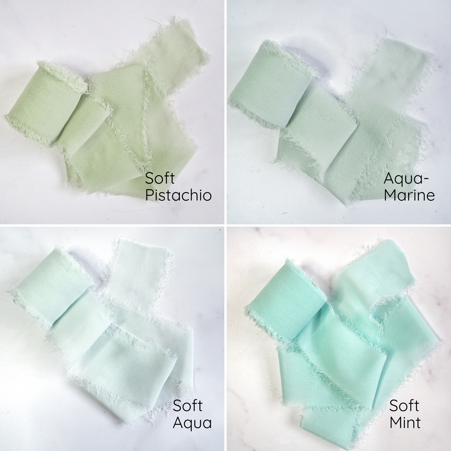 Luxury Chiffon Ribbon Rolls - By the meter