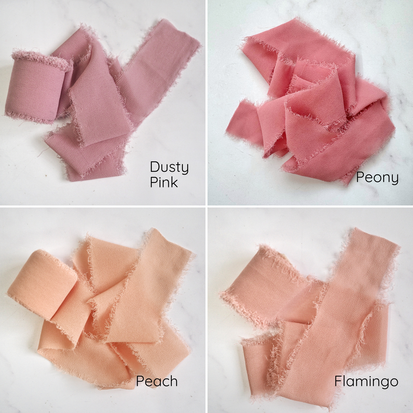 Luxury Chiffon Ribbon Rolls - By the meter