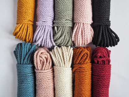 4mm twisted rope bundle from The Joyful Studio