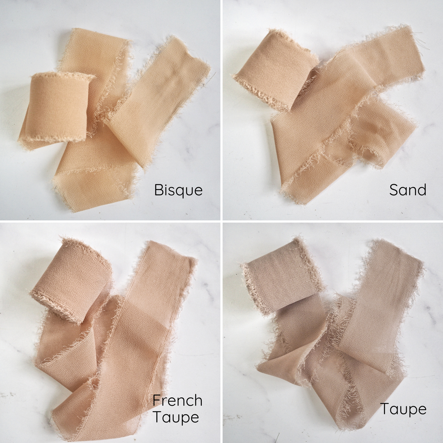 Luxury Chiffon Ribbon Rolls - By the meter