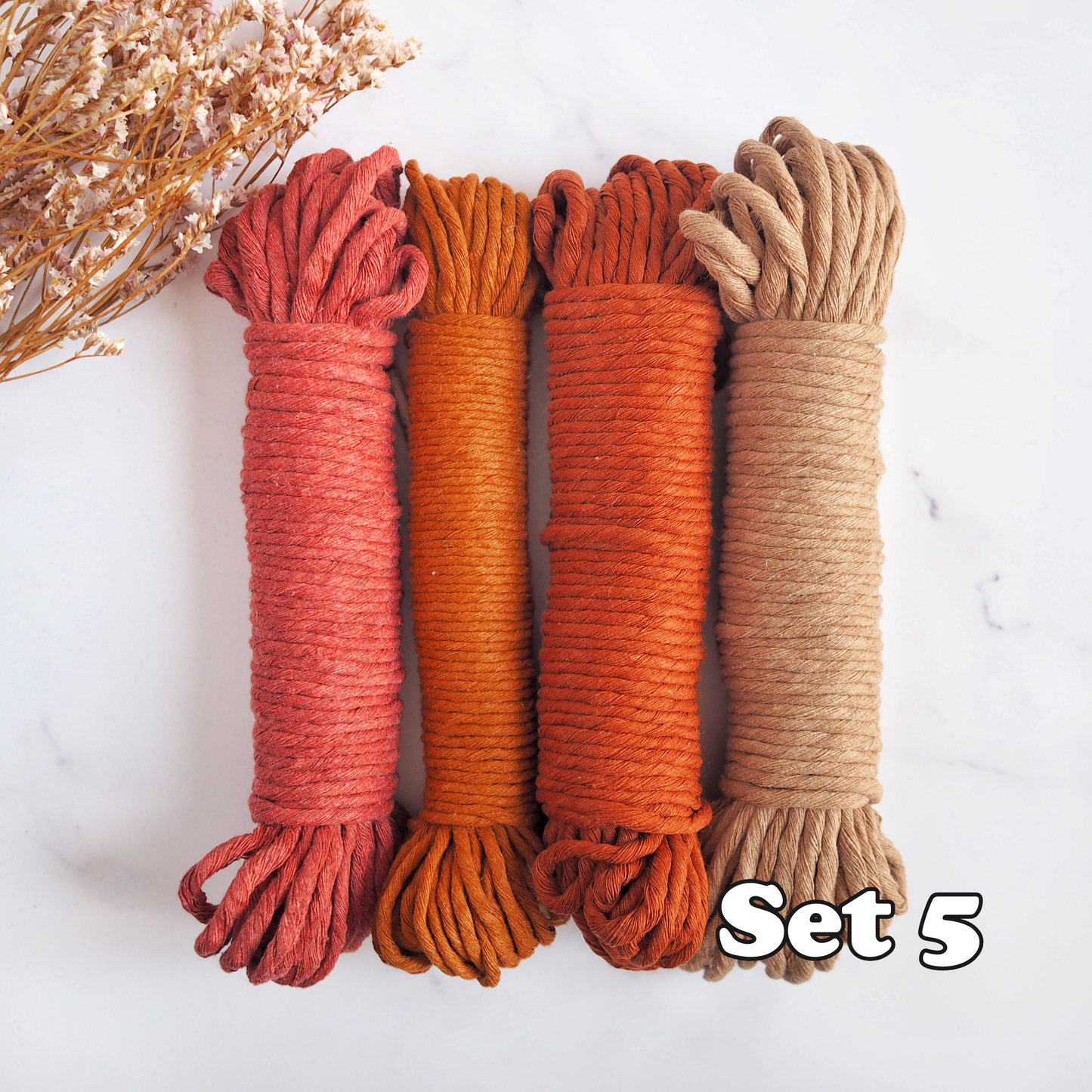 5mm Recycled Cotton String Bundles The Joyful Studio