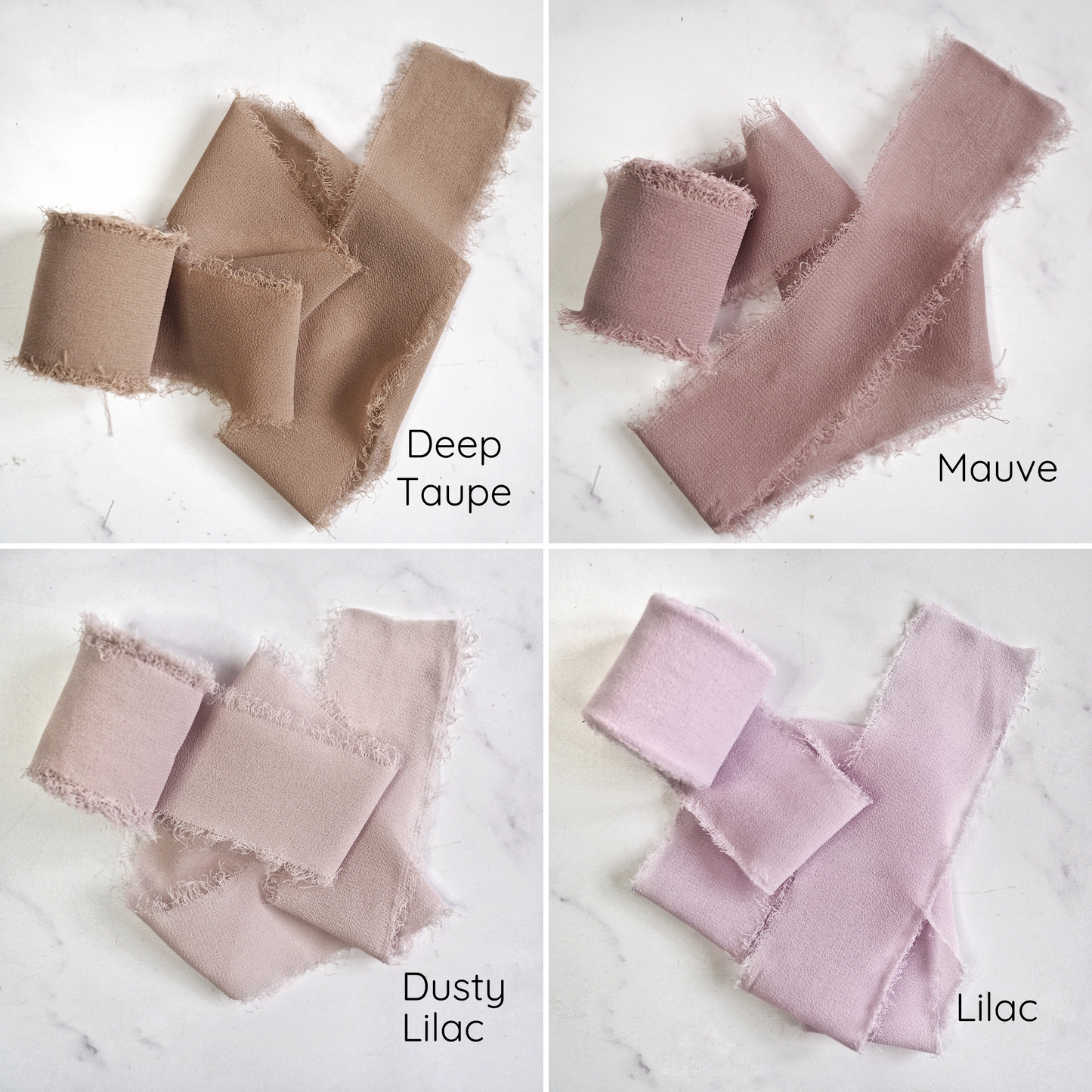 Luxury Chiffon Ribbon Rolls - By the meter