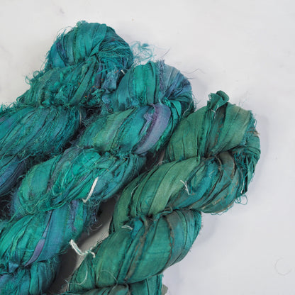 Recycled Sari Silk Ribbon The Joyful Studio