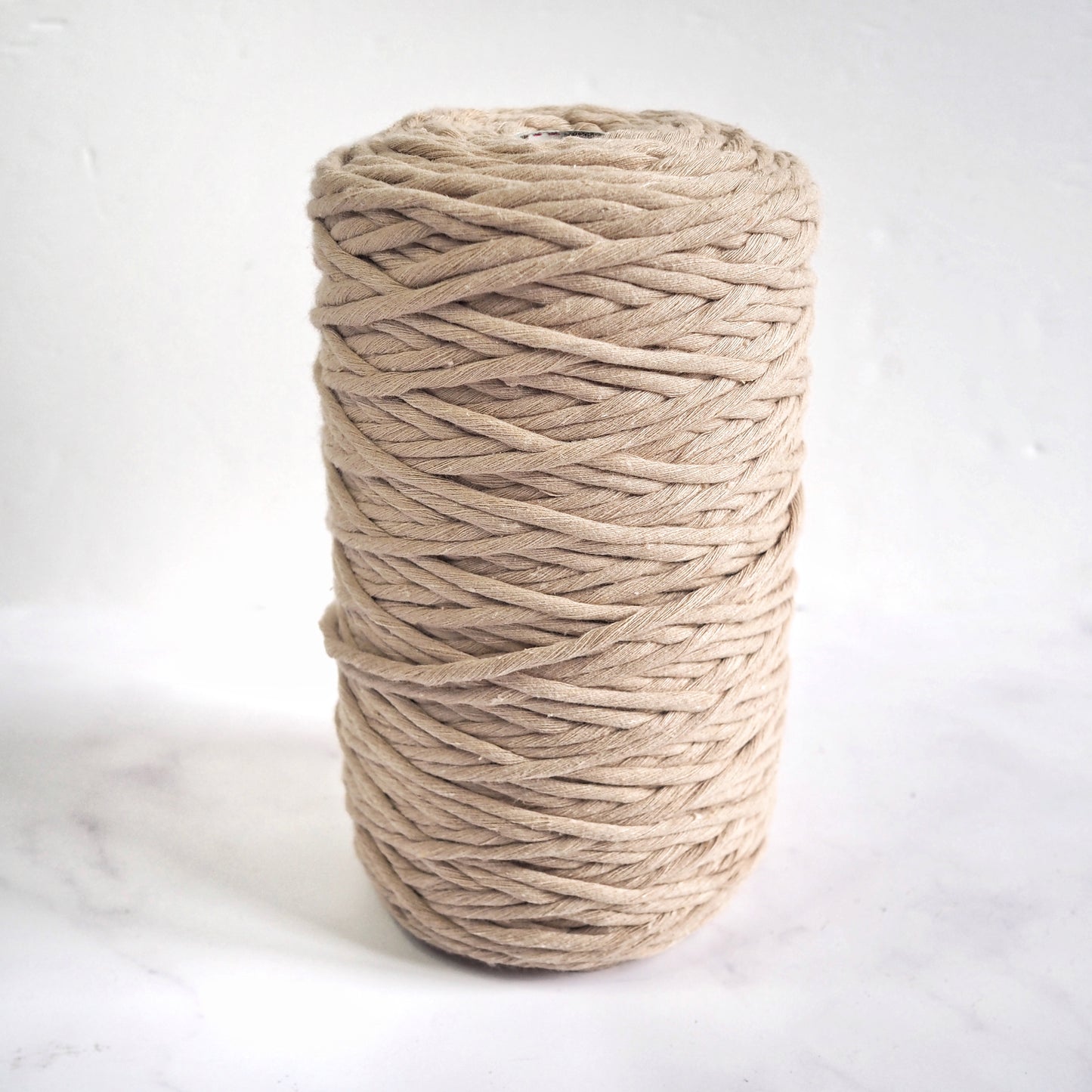 4mm Single Twist Cotton String - Sand The Joyful Studio