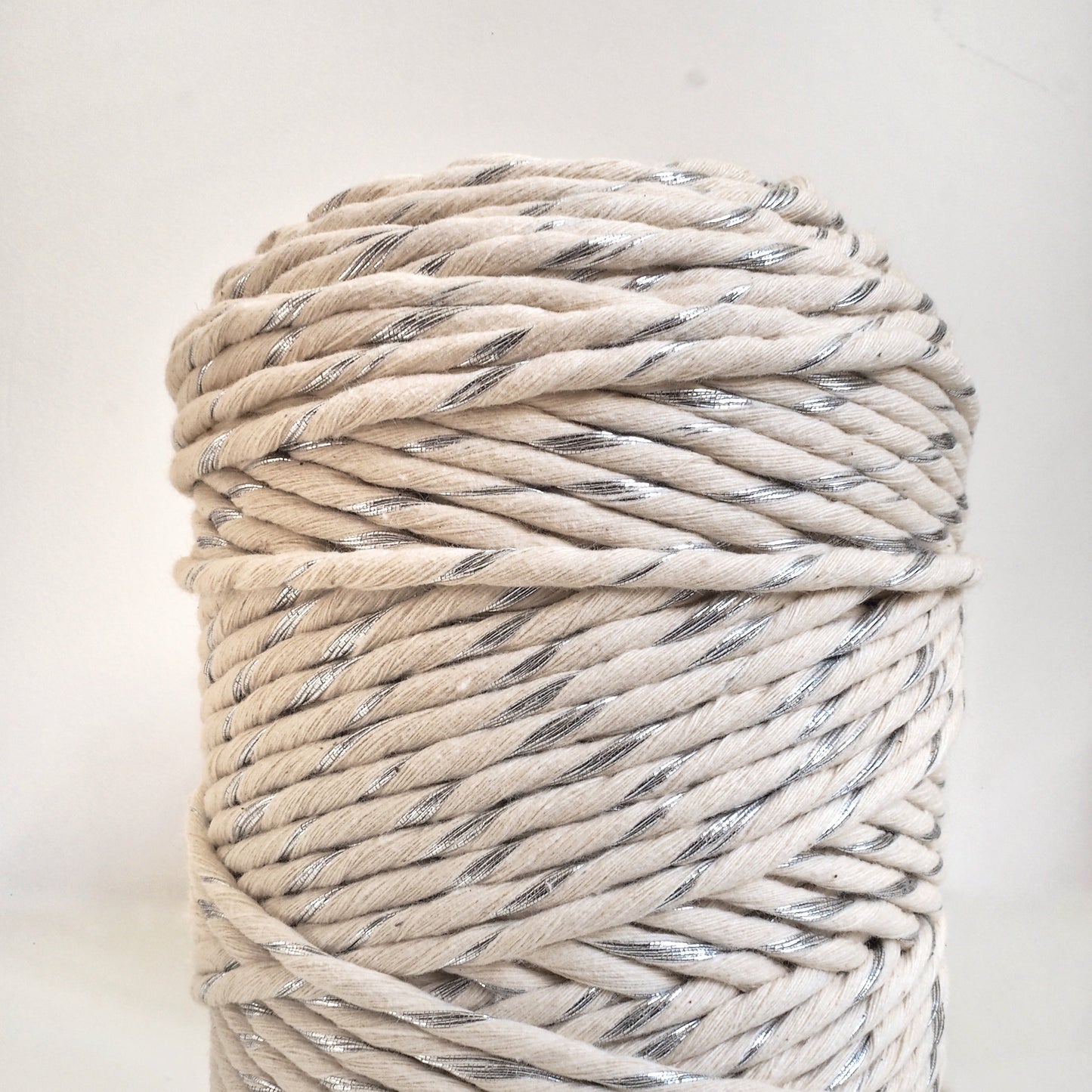 Metallic cotton string. The Joyful Studio